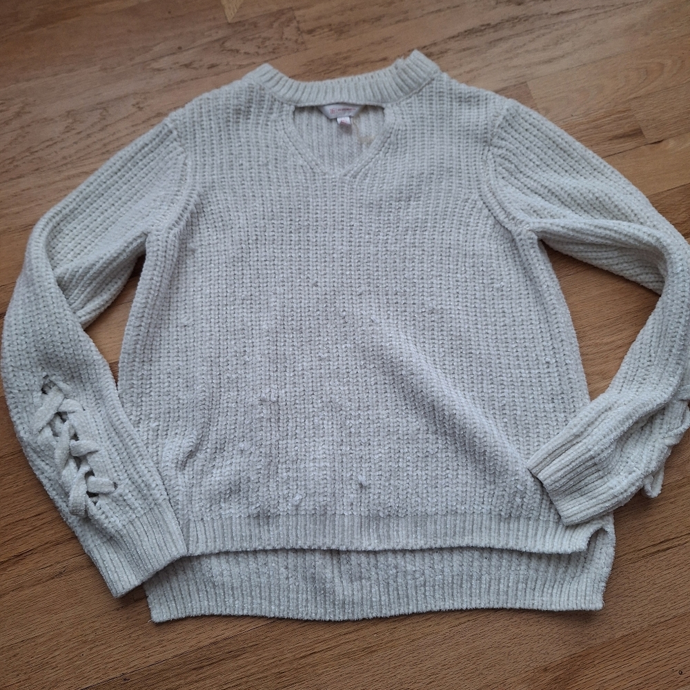White sweater